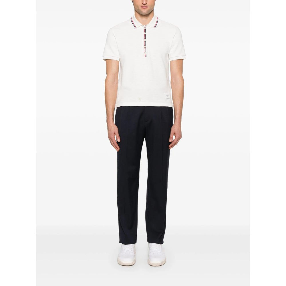 Thom Browne Neutrals Polo Shirts Men - 2