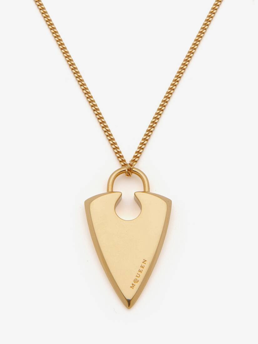 【ALEXANDER MCQUEEN】アレックス アロー ペンダント SN52 ALEXANDER MCQUEEN | Alex Arrow Pendant Sn52 | Unisex