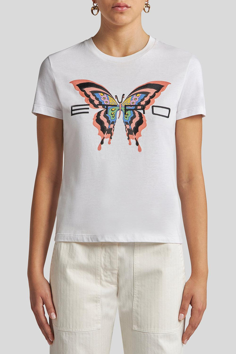 Etro BUTTERFLY TEE outlook
