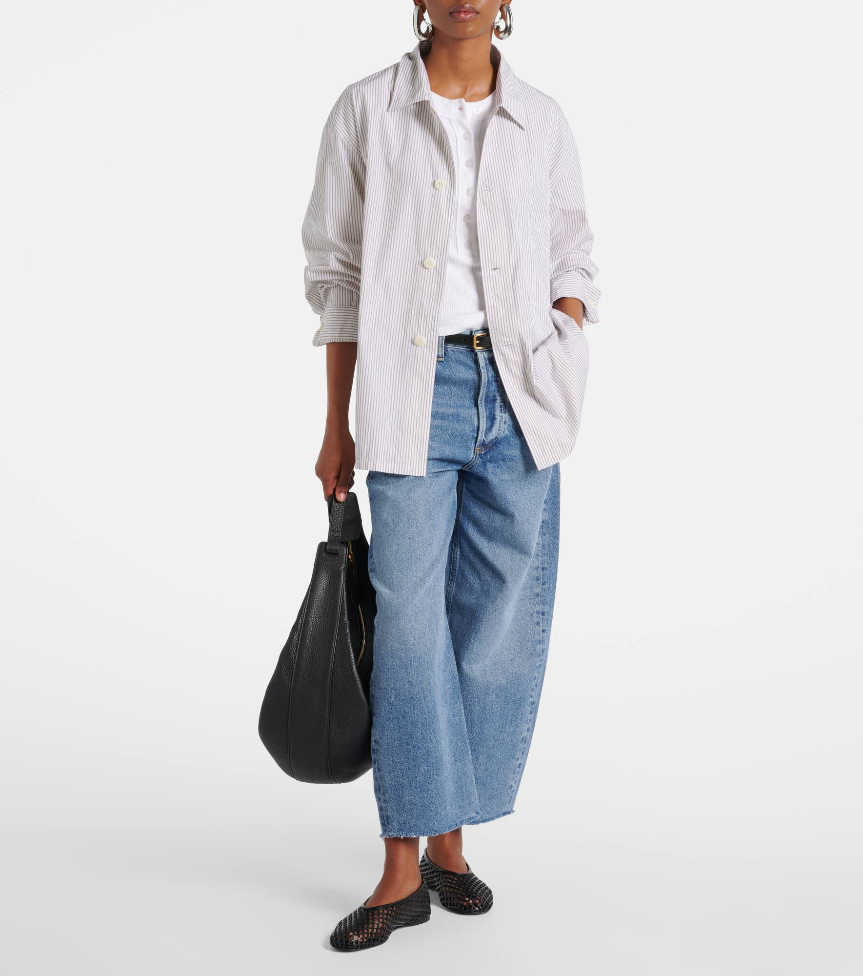Ayla cropped wide-leg jeans - 2