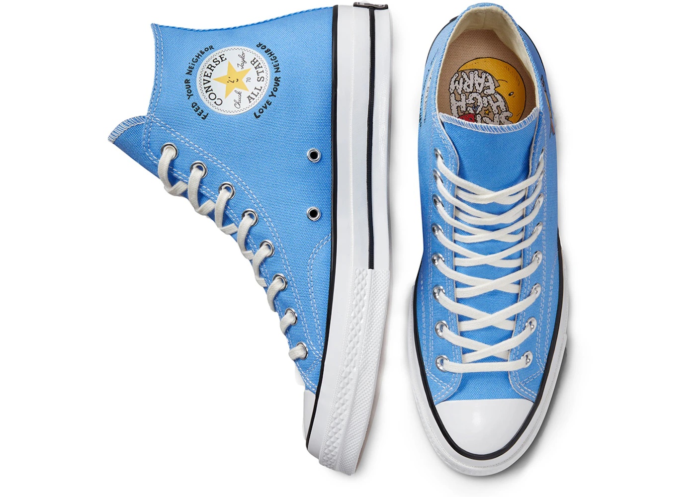 Converse Chuck Taylor All Star 70 Hi Sky High Farm Workwear University Blue - 4