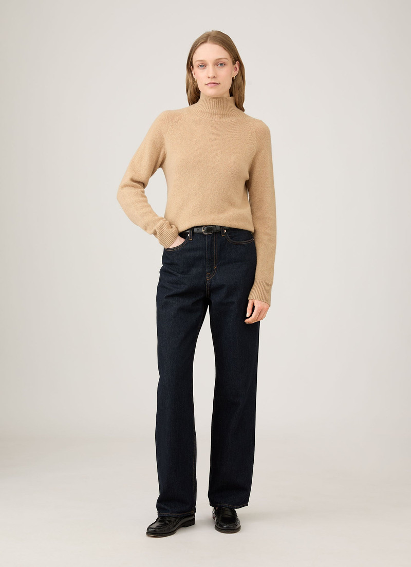Sunspel Lambswool Funnel neck jumper outlook
