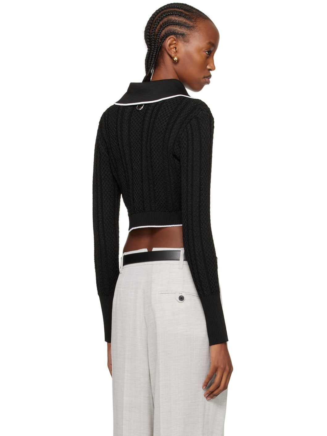 Black Les Sculptures 'Le cardigan Bela' Cardigan - 3