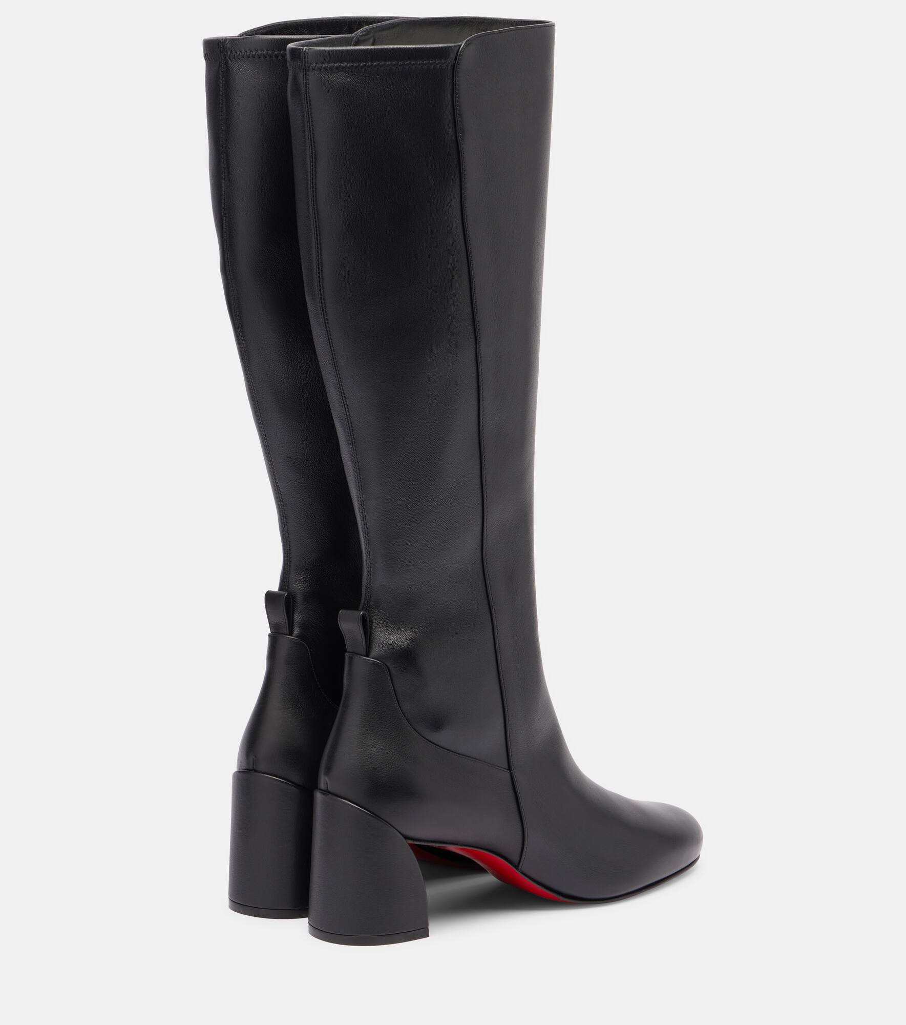 Jane 55 leather knee-high boots - 2