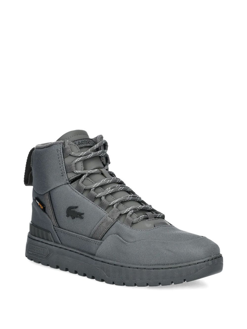 LACOSTE high-top lace-up sneakers outlook
