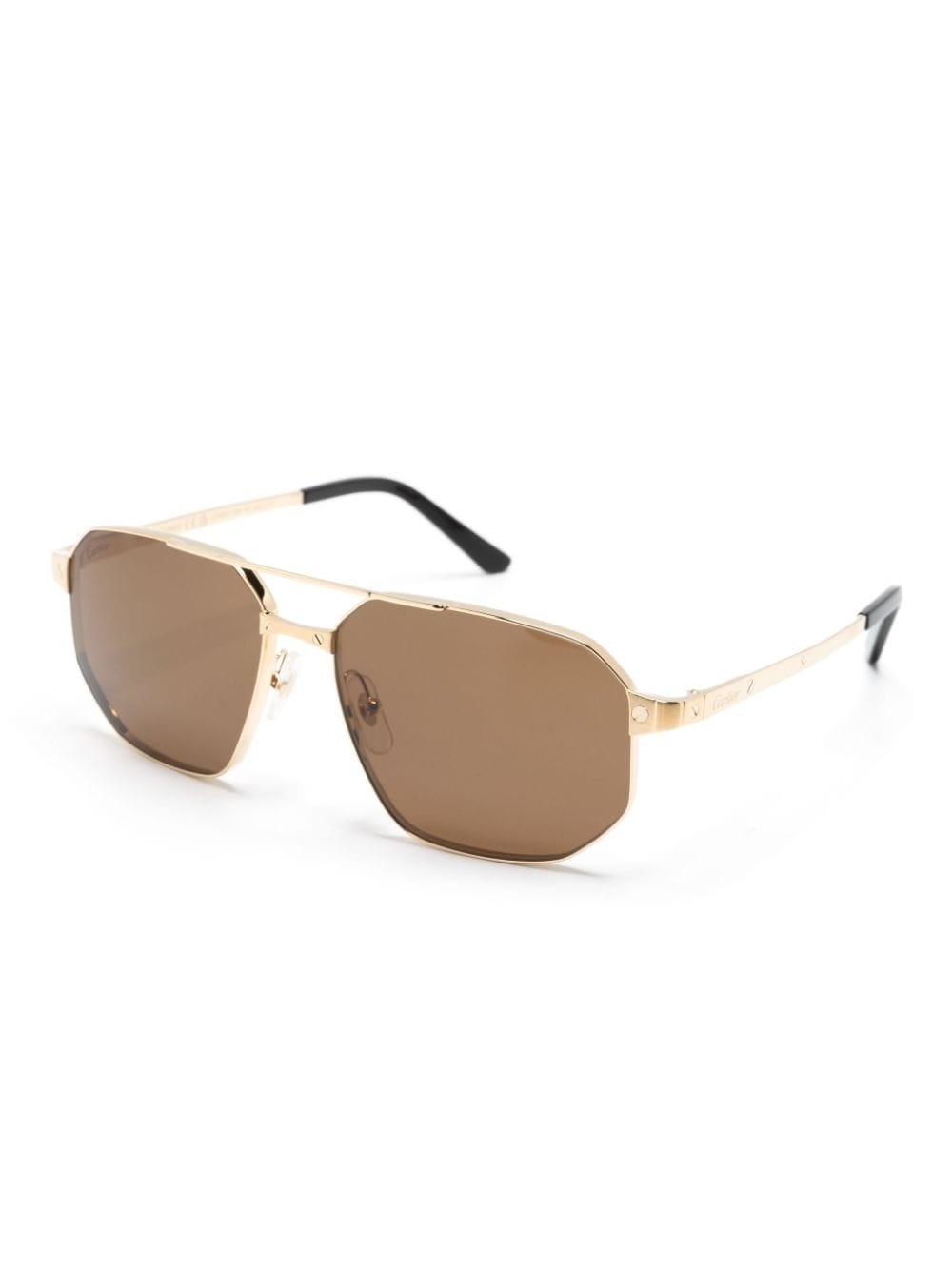 Santos de Cartier pilot-frame sunglasses - 2
