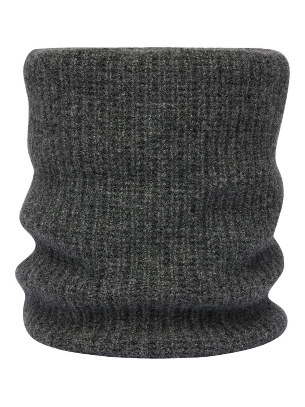 ribbed knit neck warmer - 3