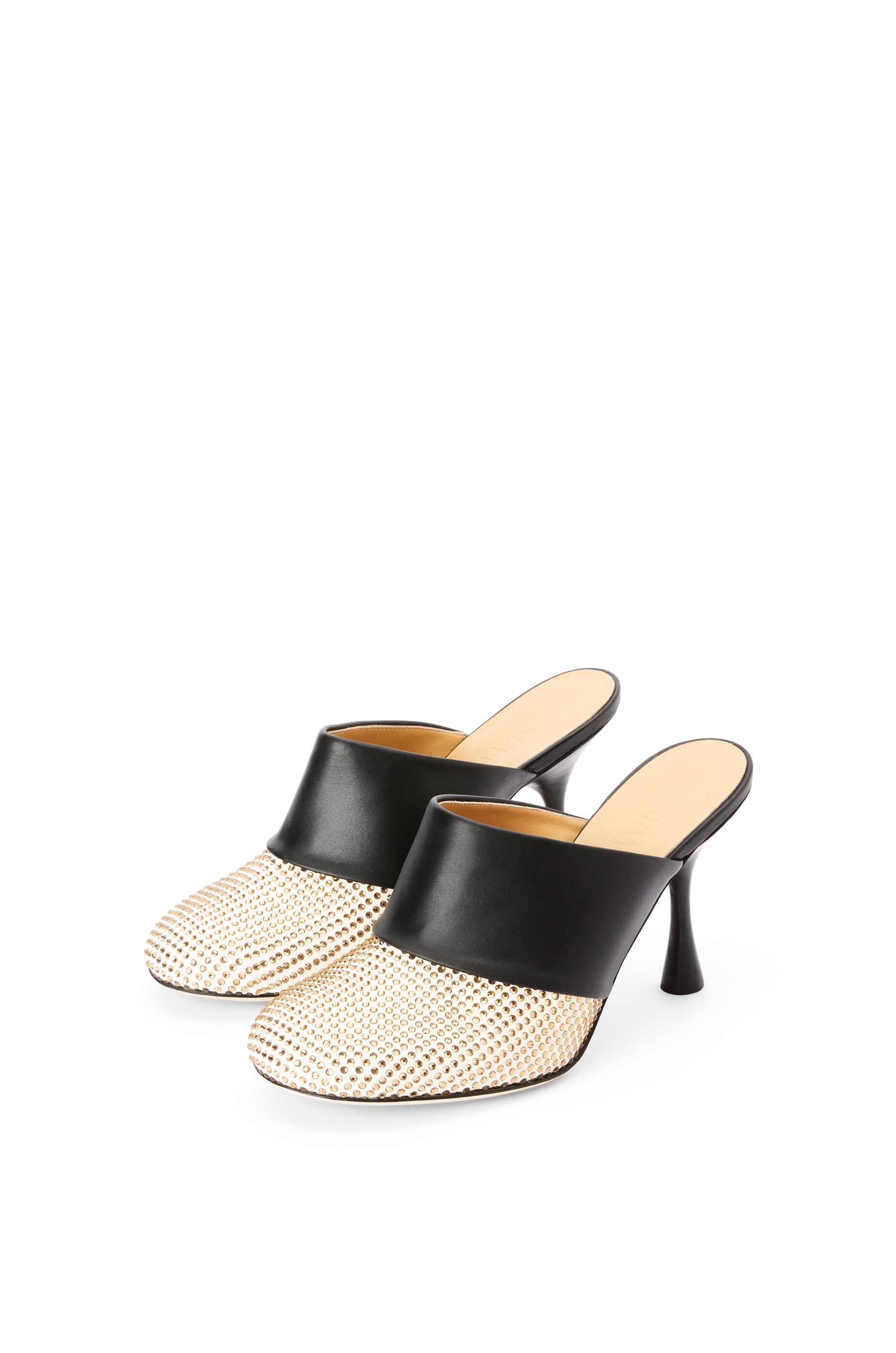Mule in suede and crystal - 2