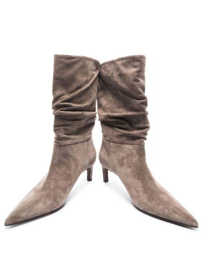 Brunello Cucinelli suede ankle boots outlook