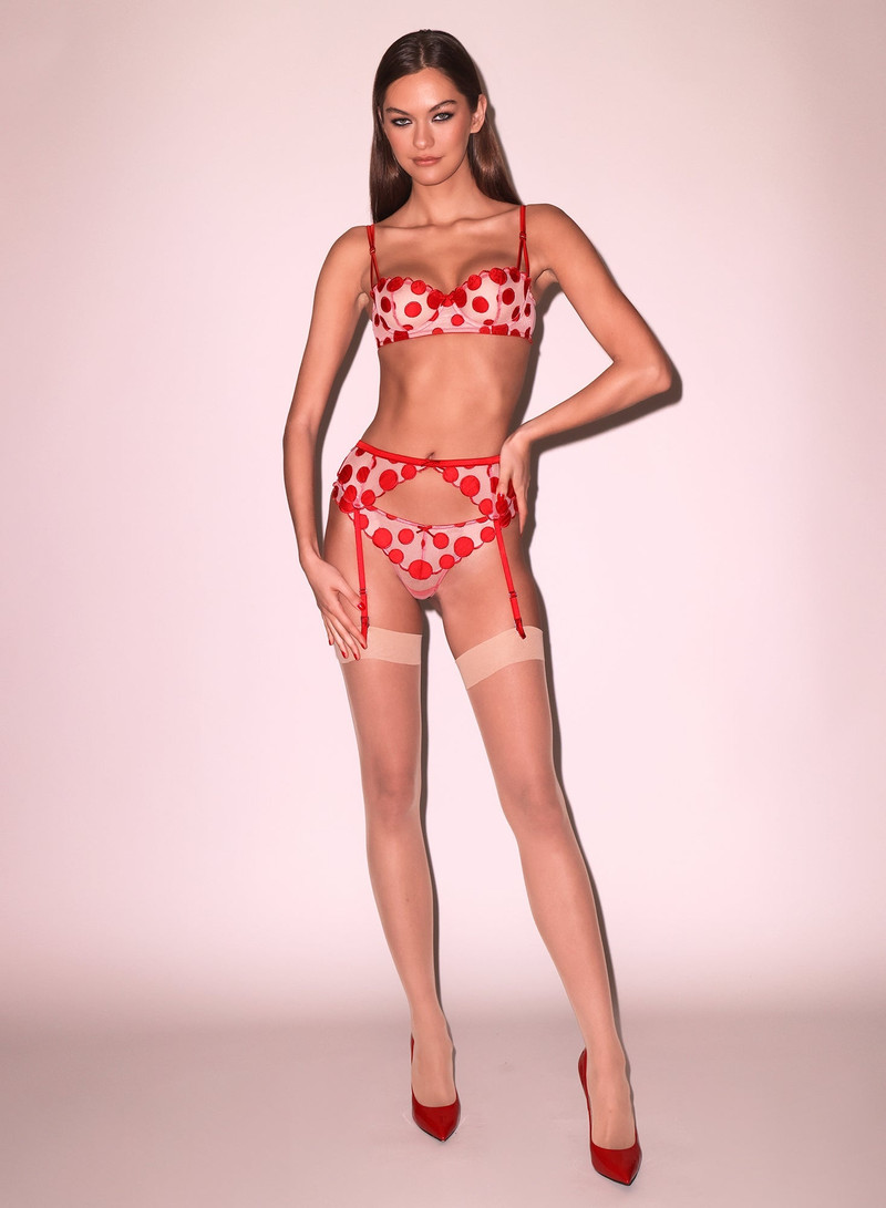 Some Like It Dot Garter Belt 7