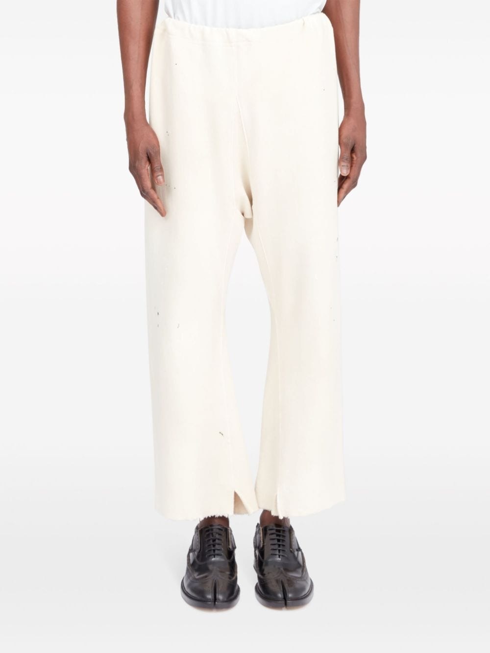 cut-out hem track pants - 2