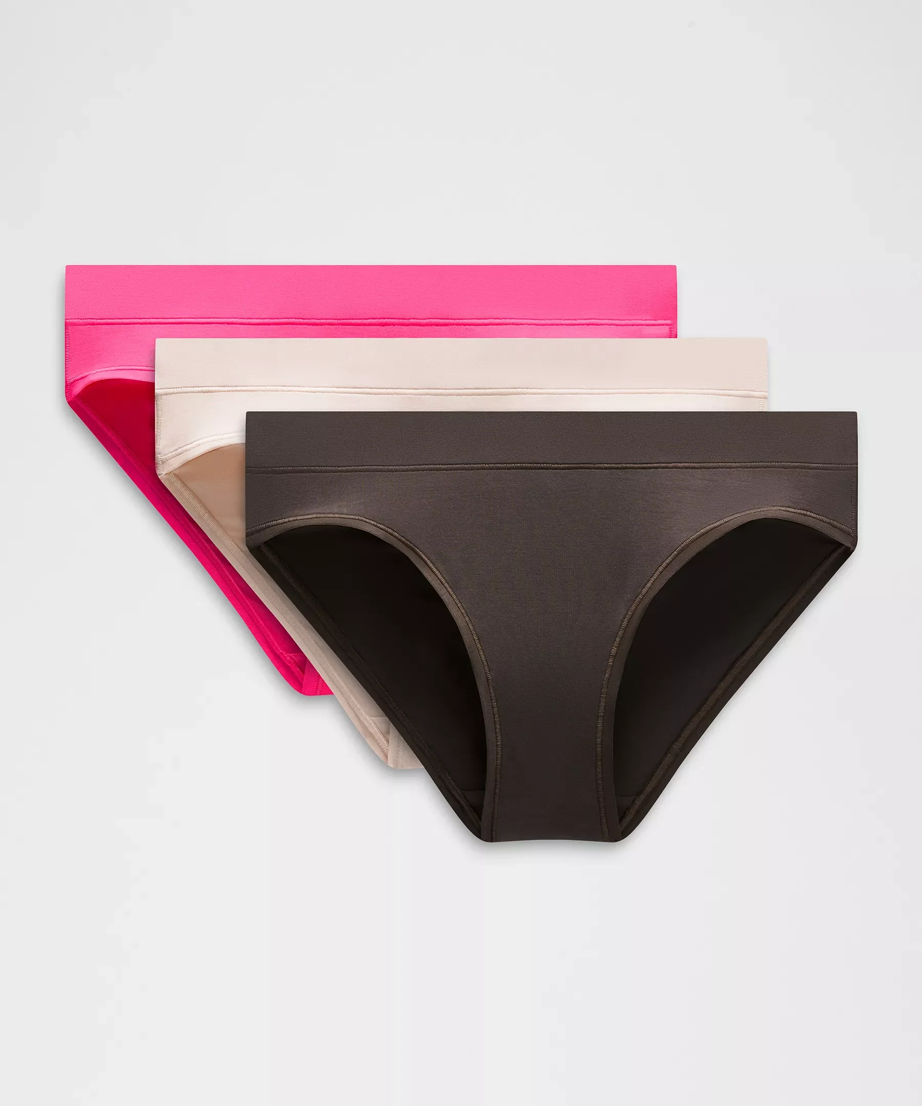 UnderEase Mid-Rise Bikini Underwear *3 Pack - 1