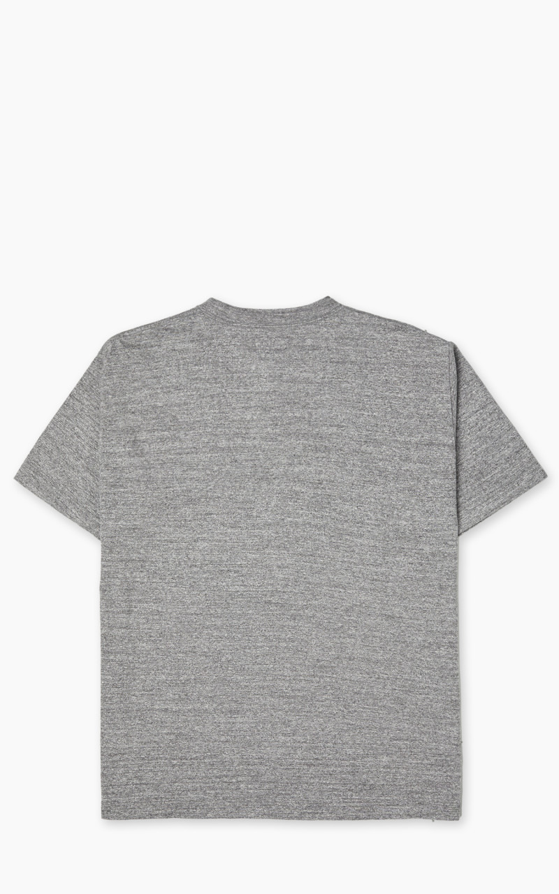 5501PT "F" T-SHIRT HEATHER GREY - 3