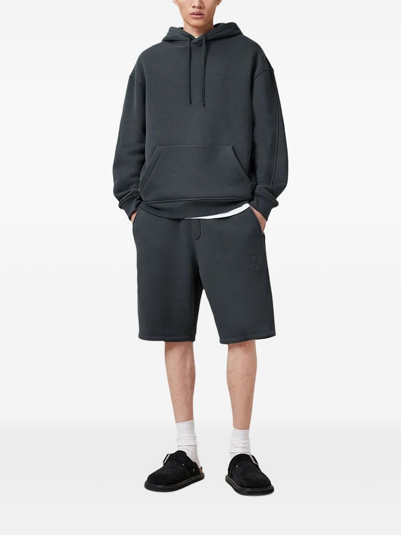 ALLSAINTS logo-embroidered drawstring track shorts outlook