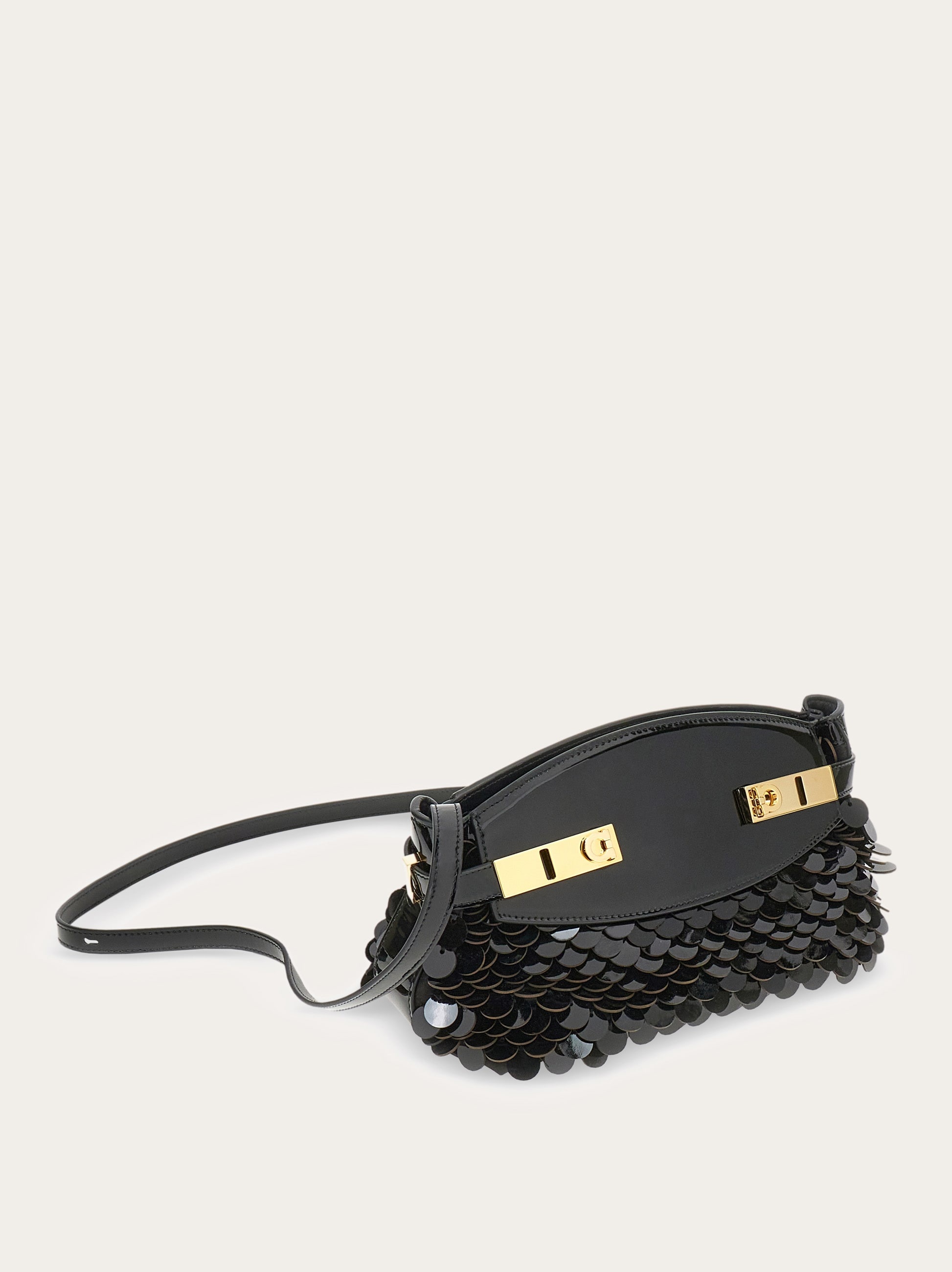 Hug handbag with sequins (S) - 7