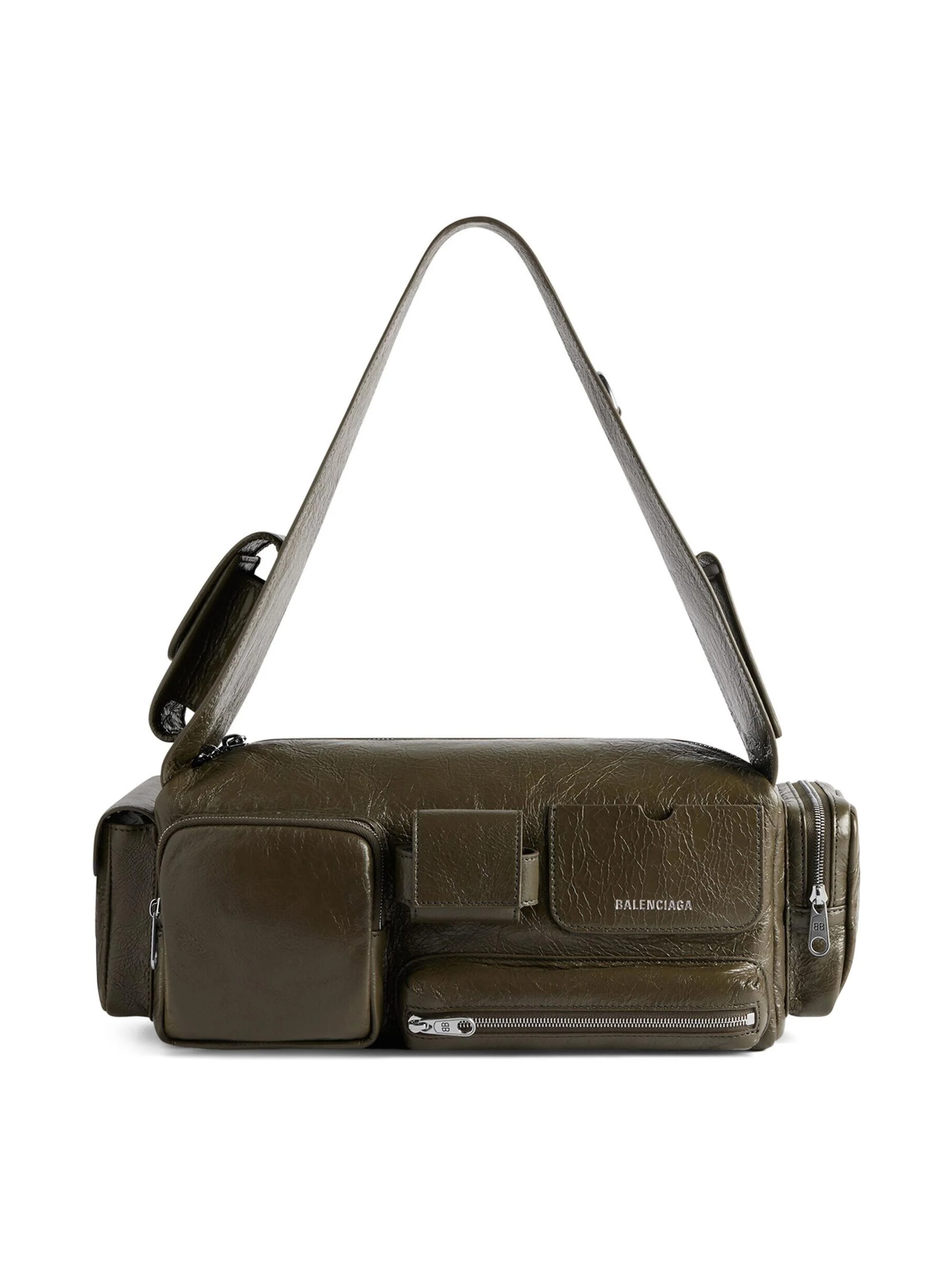 Men's Superbusy Small Sling Bag - Dark Green - 1