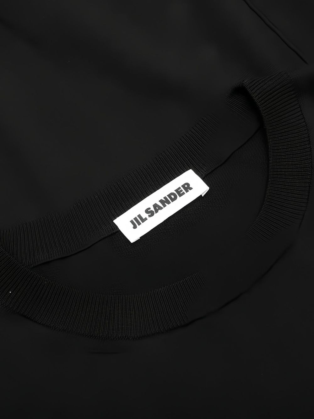 round-neck panelled sweater - 3