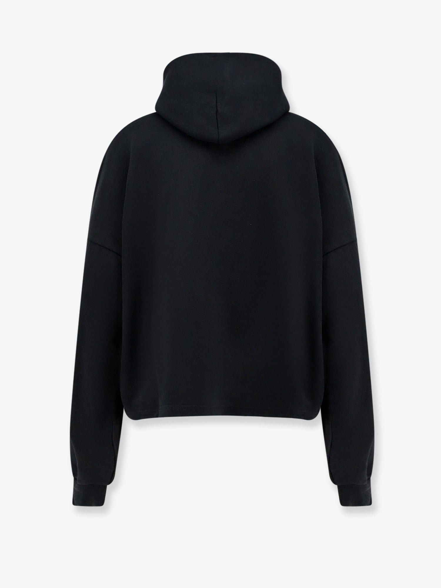 Cropped Cotton Sweatshirt - 4