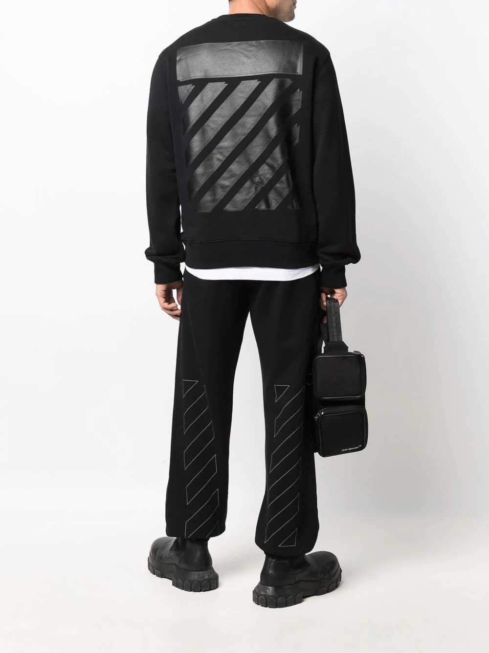 Diag Tab crew-neck sweatshirt - 2