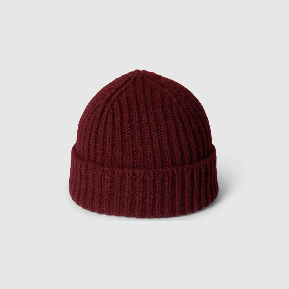 Wool cashmere hat with Double G - 4
