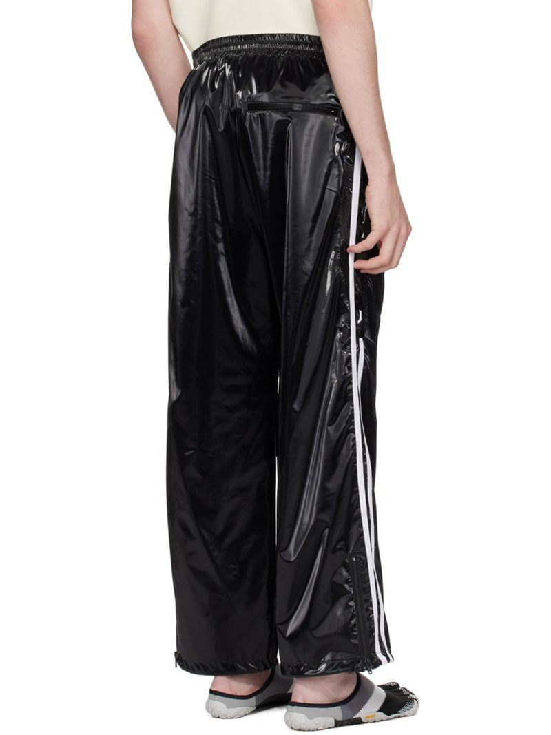 Black Embroidered Track Pants 3