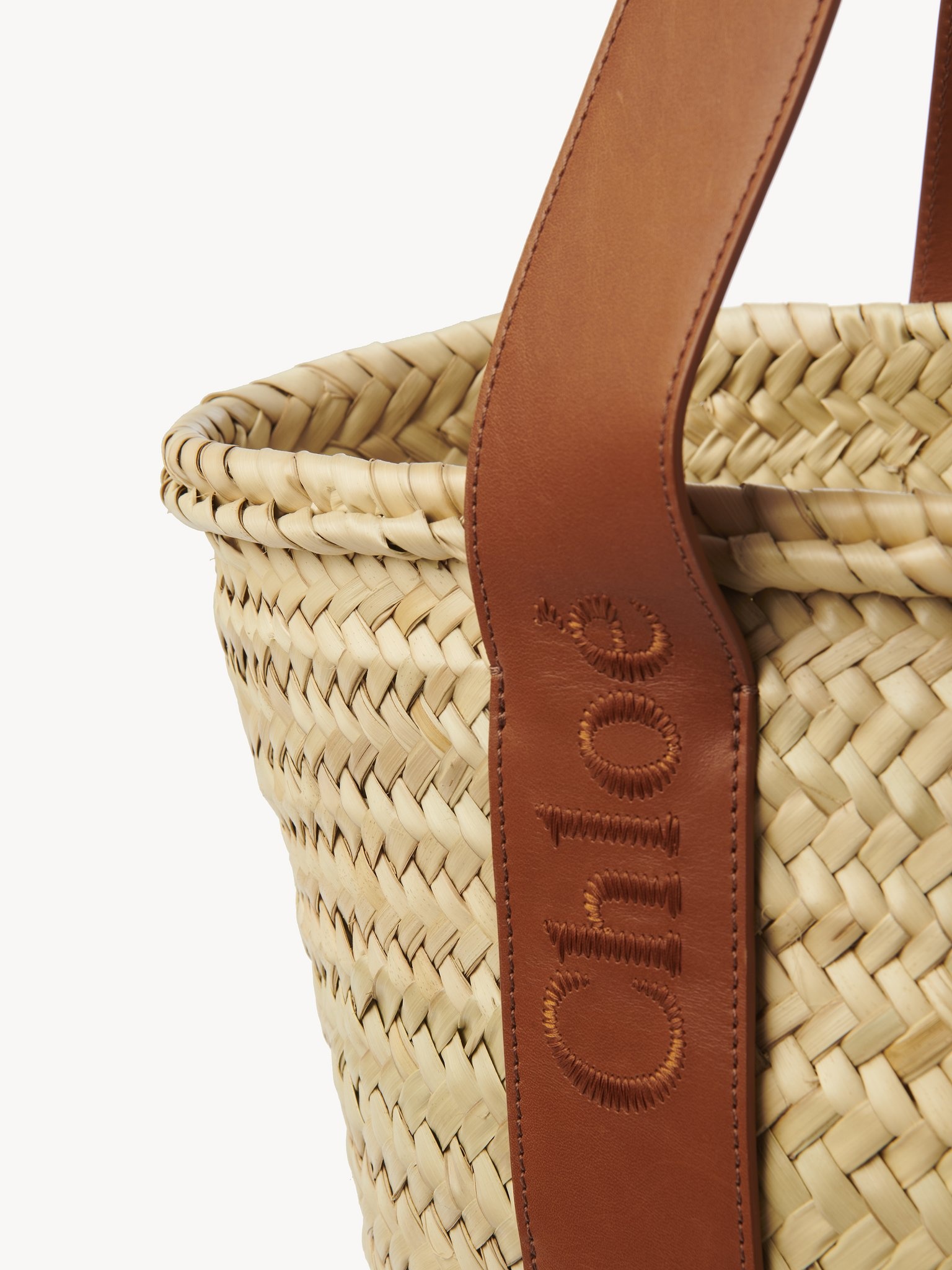 CHLOÉ SENSE MEDIUM BASKET - 3