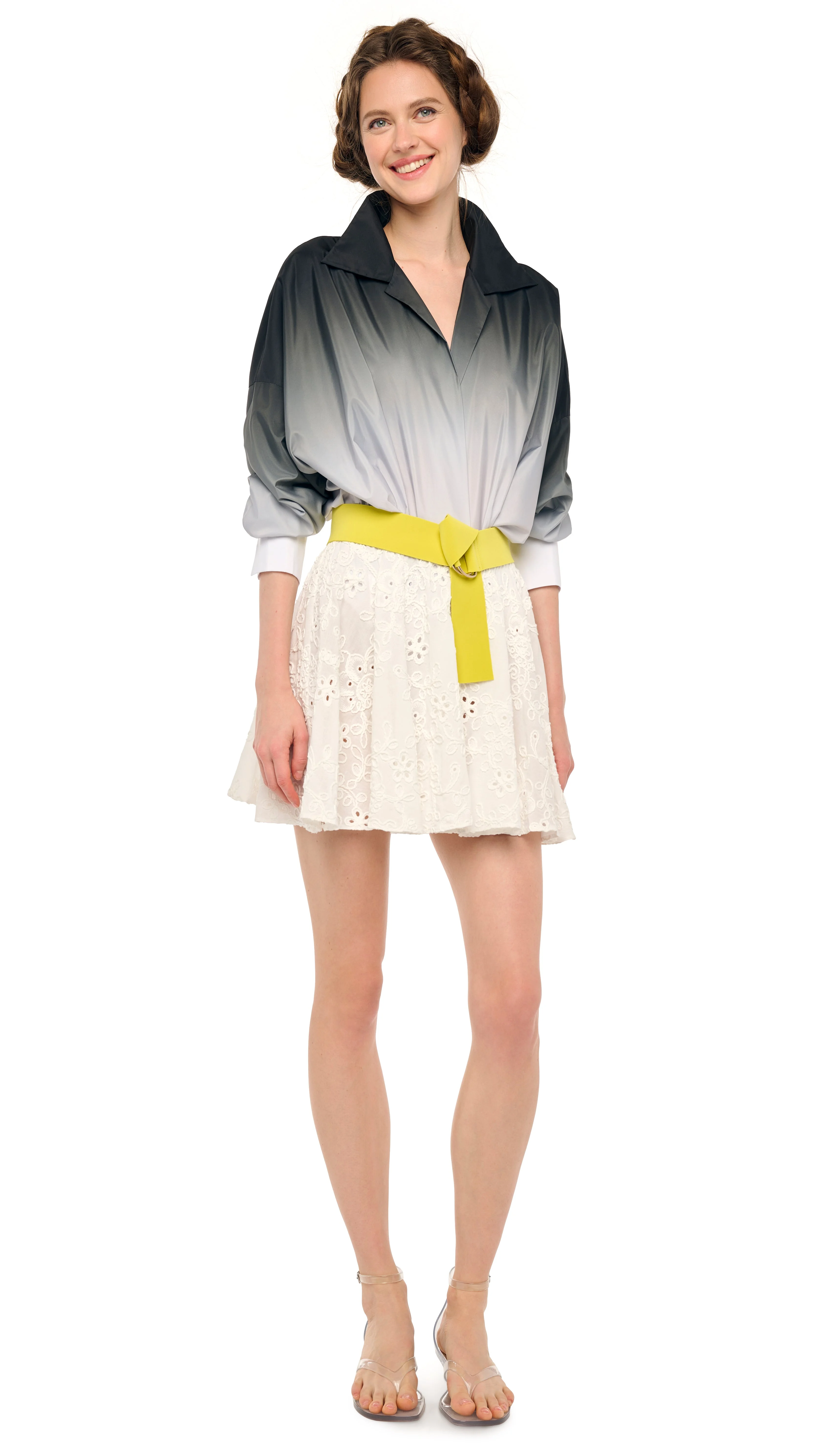 FLARED MINI SKIRT - 1