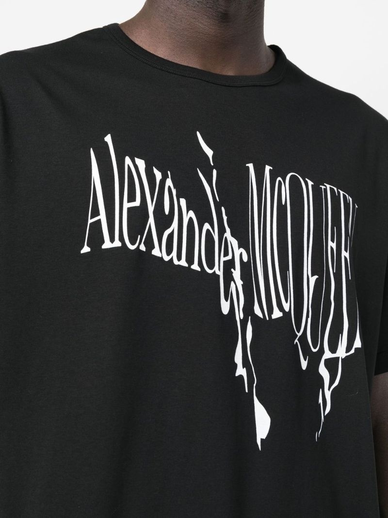 logo-print T-shirt - 5
