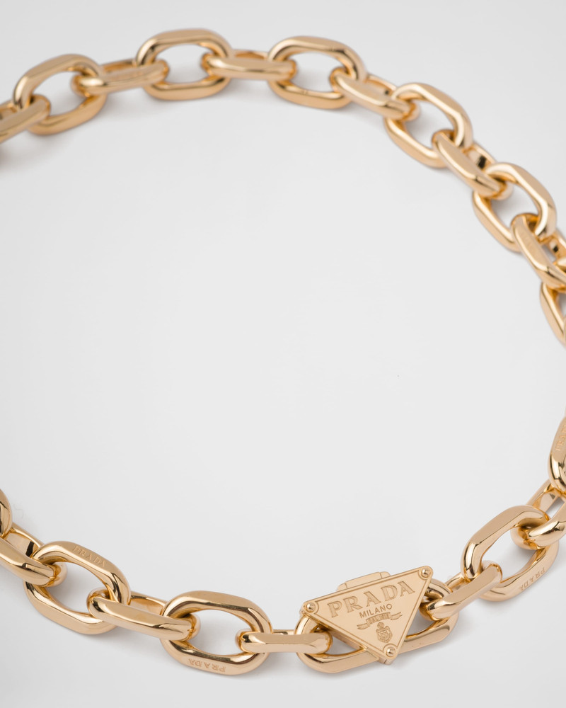 Eternal Gold chain necklace in yellow gold 4