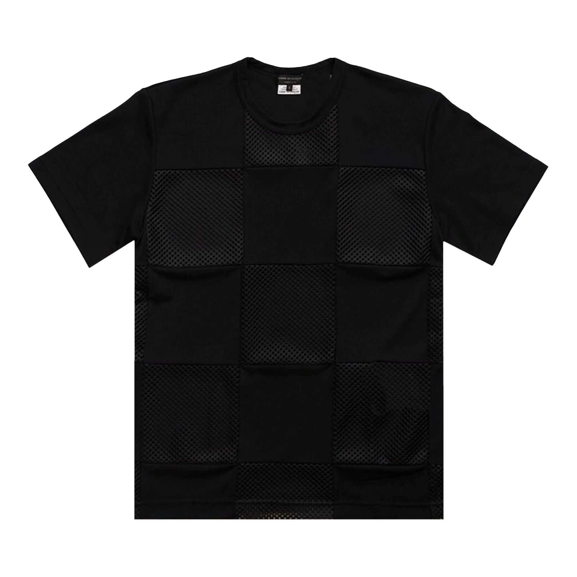 Comme des Garçons Homme Plus Mesh T-Shirt 'Black' - 1