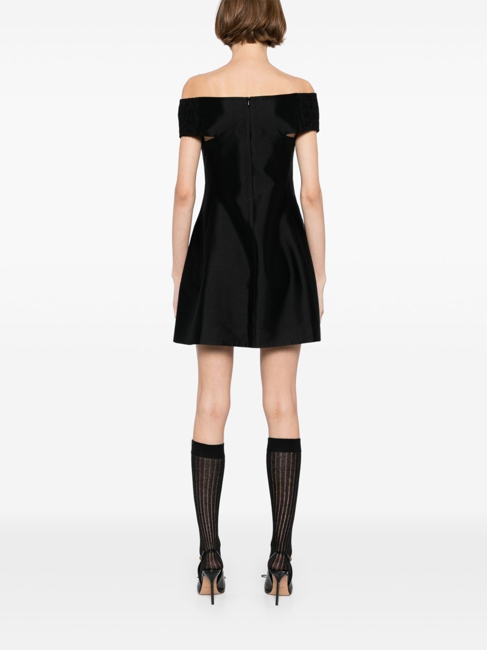 bow mini dress - 4