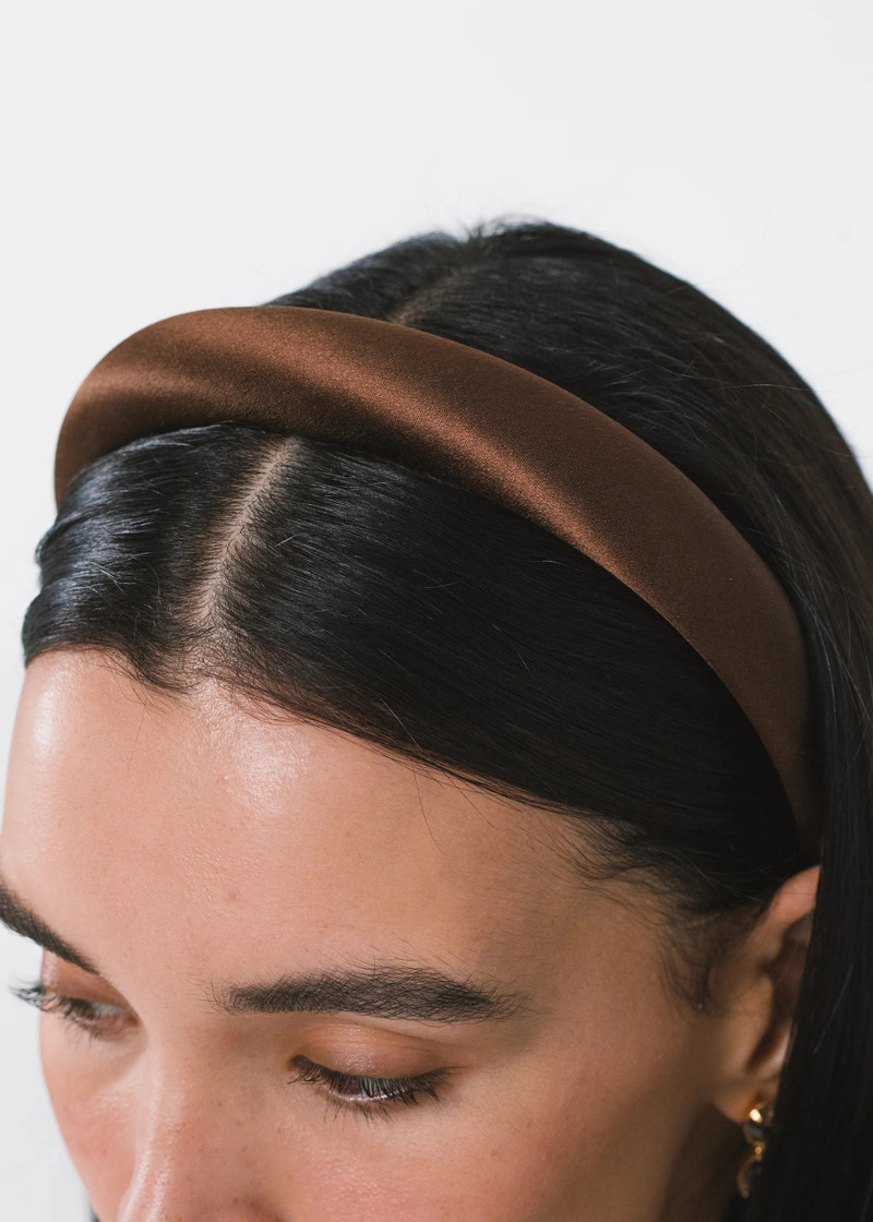 Jennifer Behr Tori Headband in Satin outlook