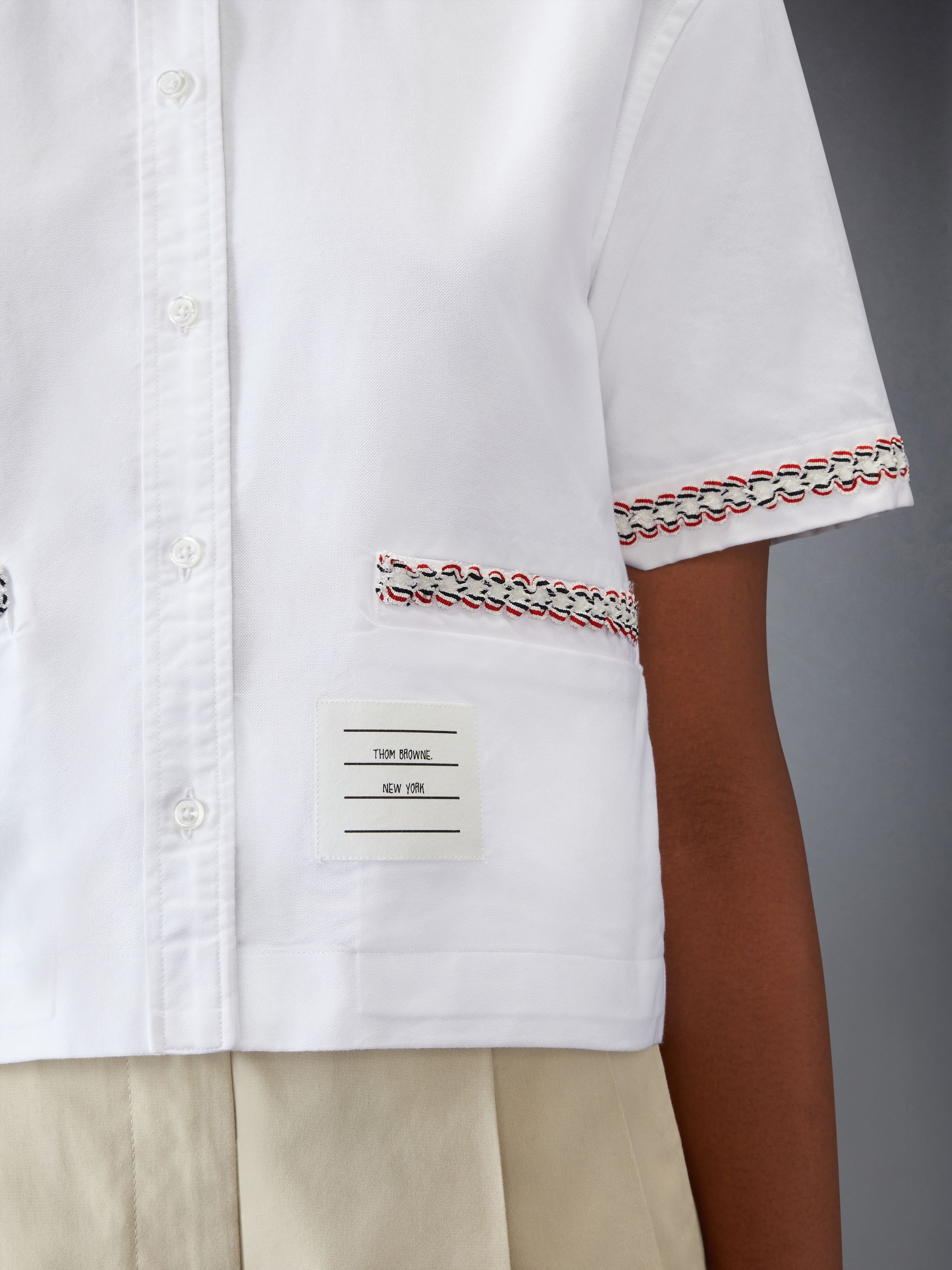 Oxford Cropped Shirt - 5