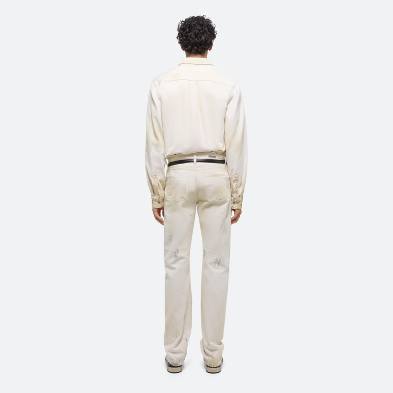 LOW-RISE PAINTED JEANS 4