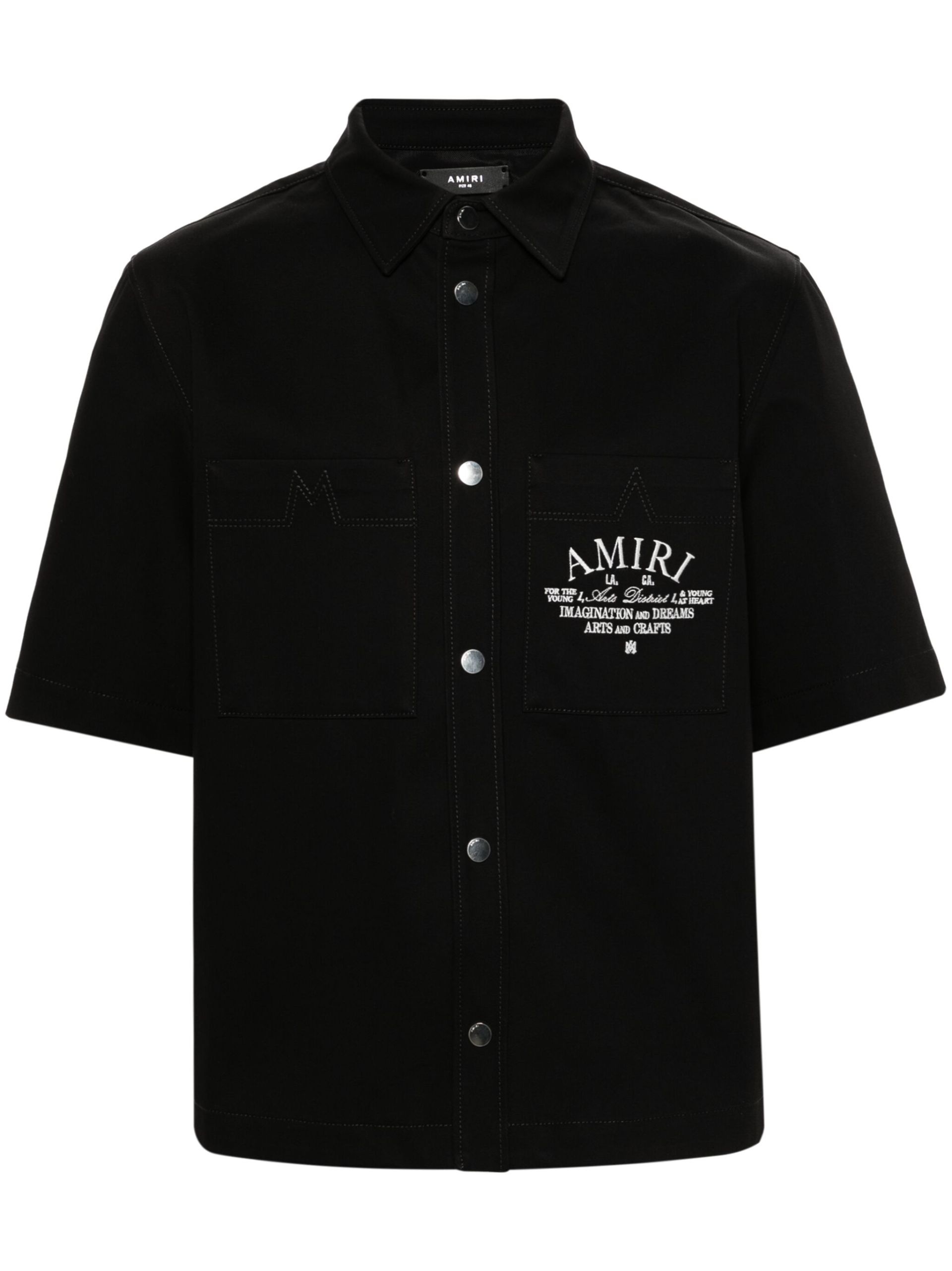 Black Arts District Camp Cotton Shirt - 1