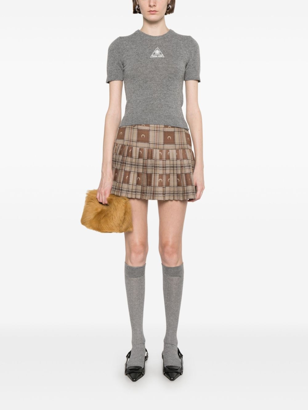 logo-embroidered T-shirt - 2
