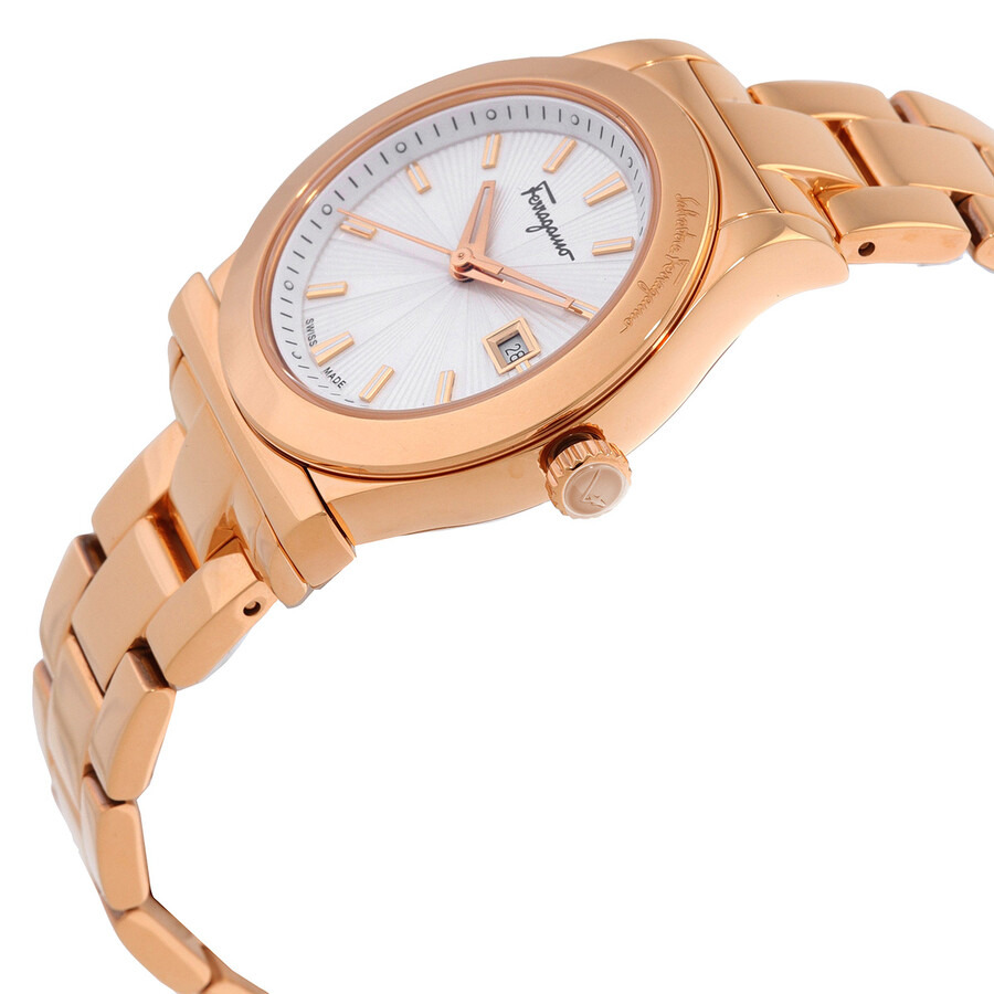 Ferragamo 1898 Quartz Silver Dial Ladies Watch FF3180014 - 2