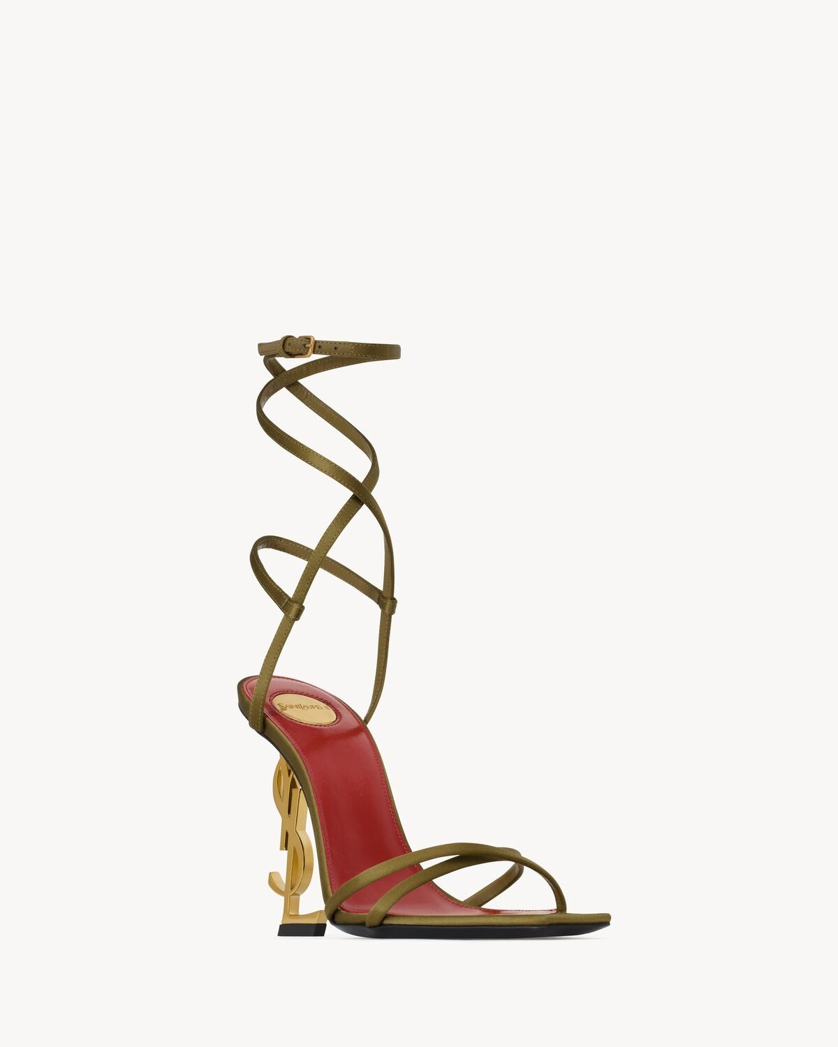 OPYUM SANDALS IN SATIN CREPE - 3