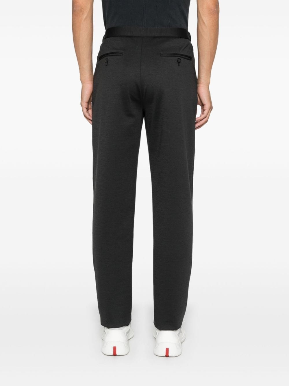 pleat-detail trousers - 8