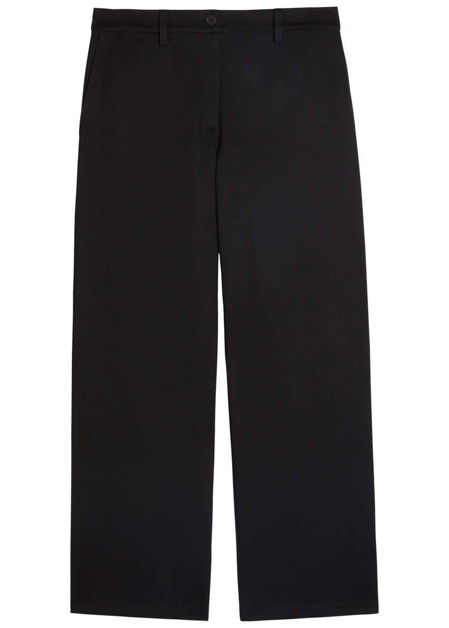 Eileen Fisher Wide-leg Jersey Trousers - 1