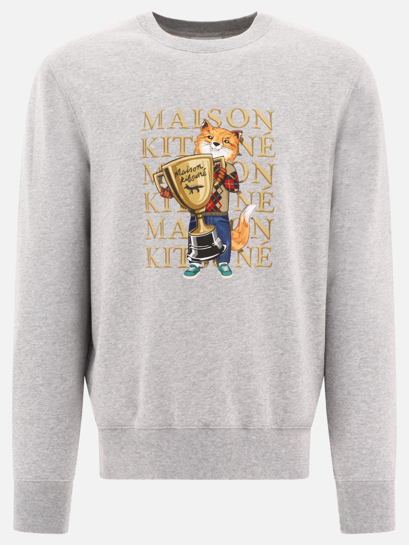【送料&関税込】Maison KitsunAC fox Champion Sweatshirt Maison Kitsuné 