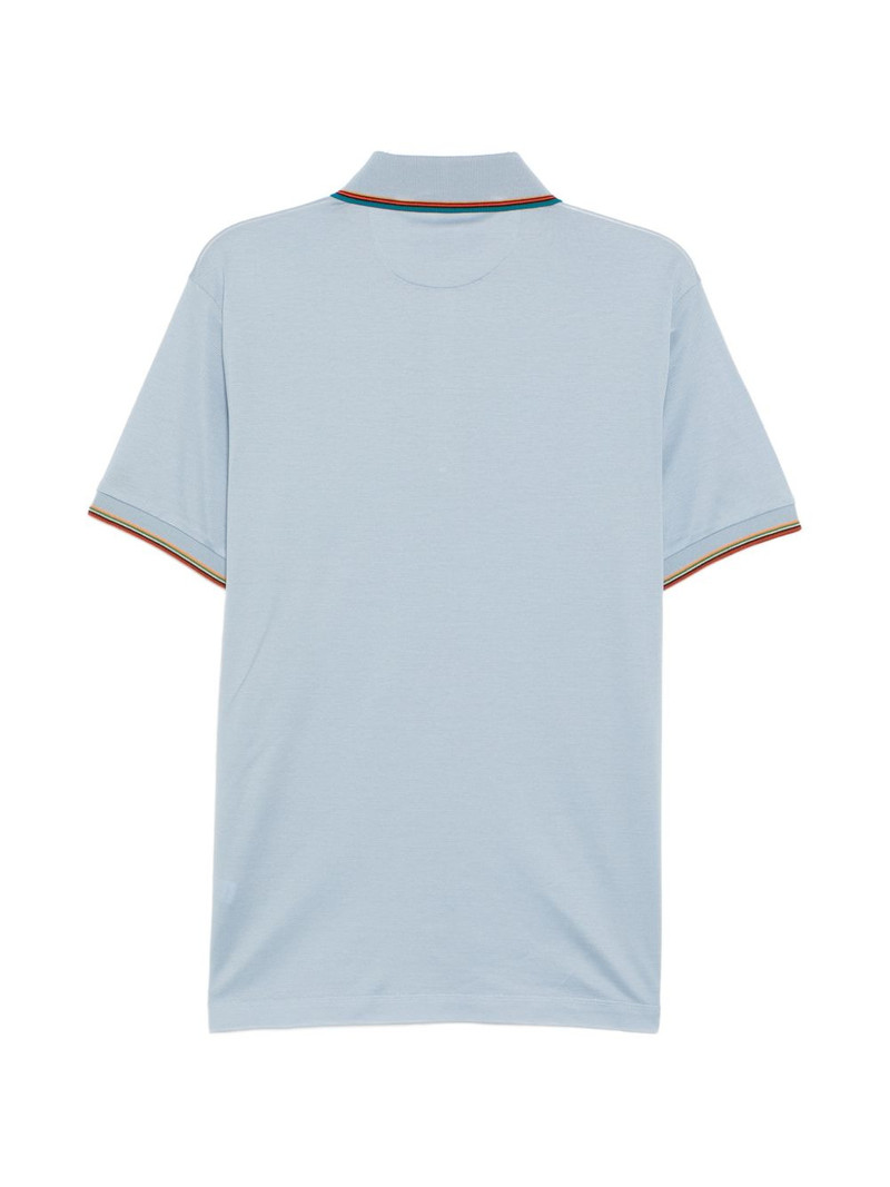 Paul Smith striped polo shirt outlook