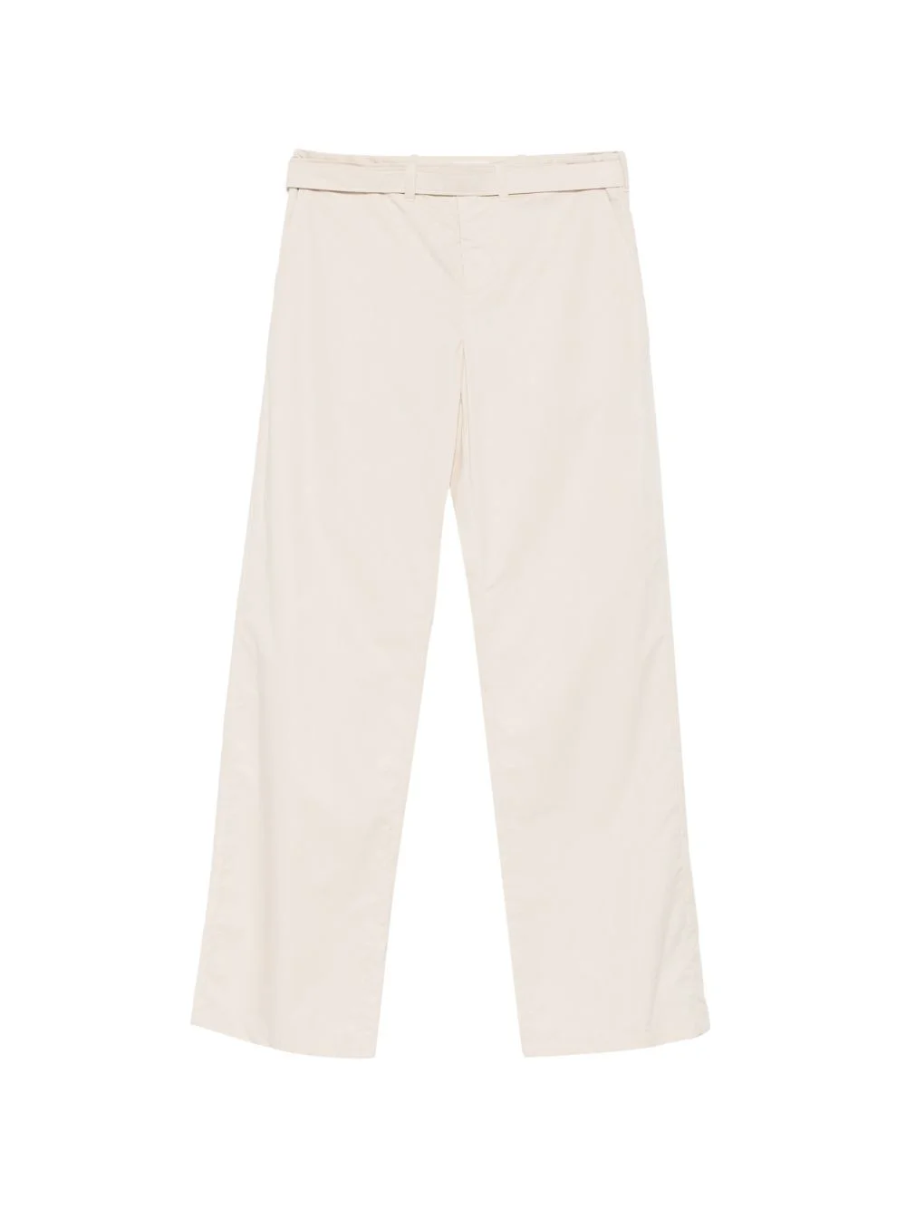 belted suit trousers - 1