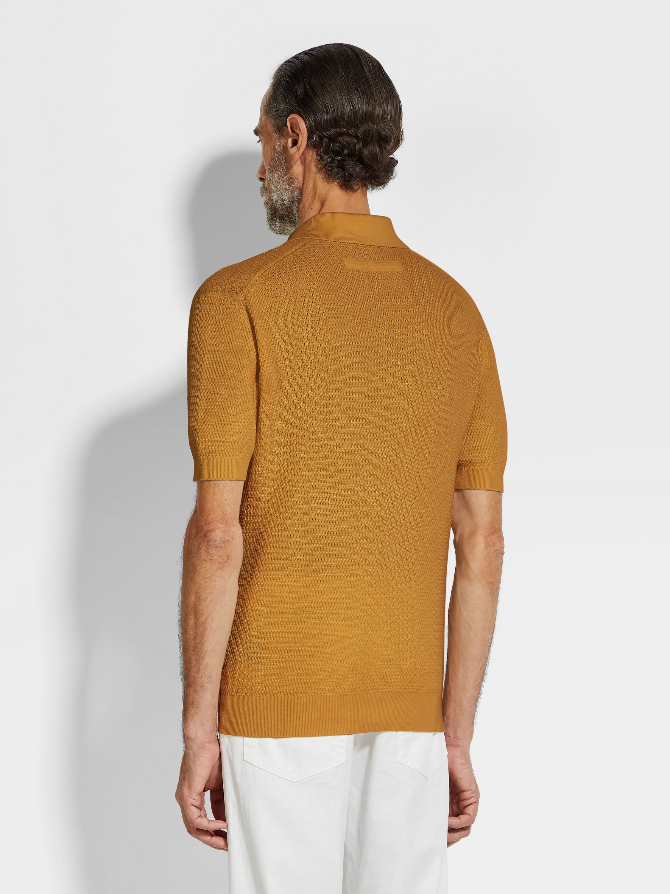 OCHRE PREMIUM COTTON POLO SHIRT - 5