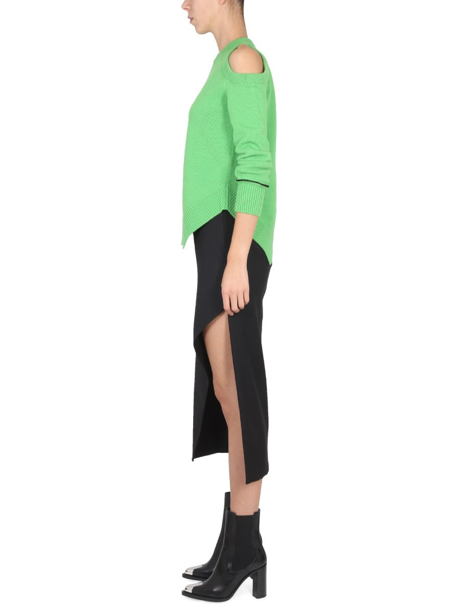 Alexander Mcqueen Women Wool And Mohair Skirt - 2
