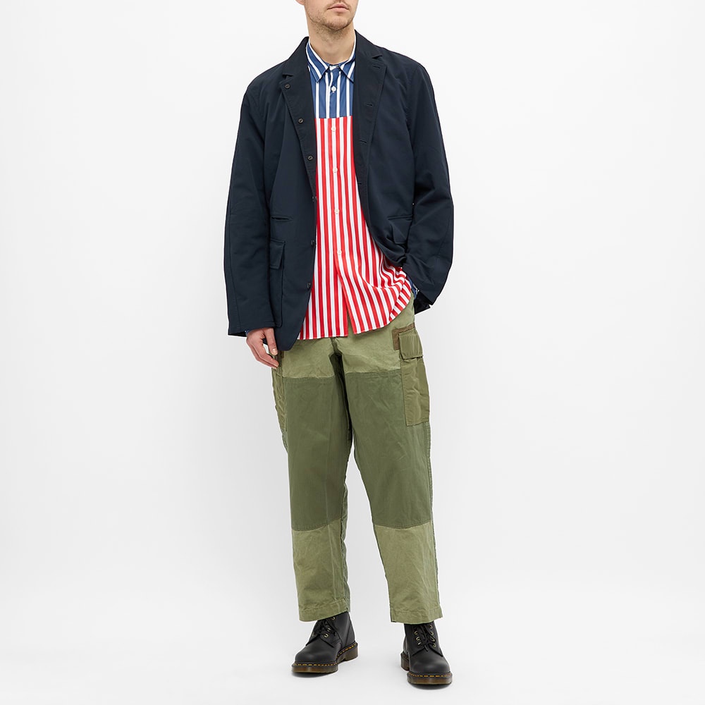 Comme des Garcons Homme Plus Stripe Panel Shirt - 6