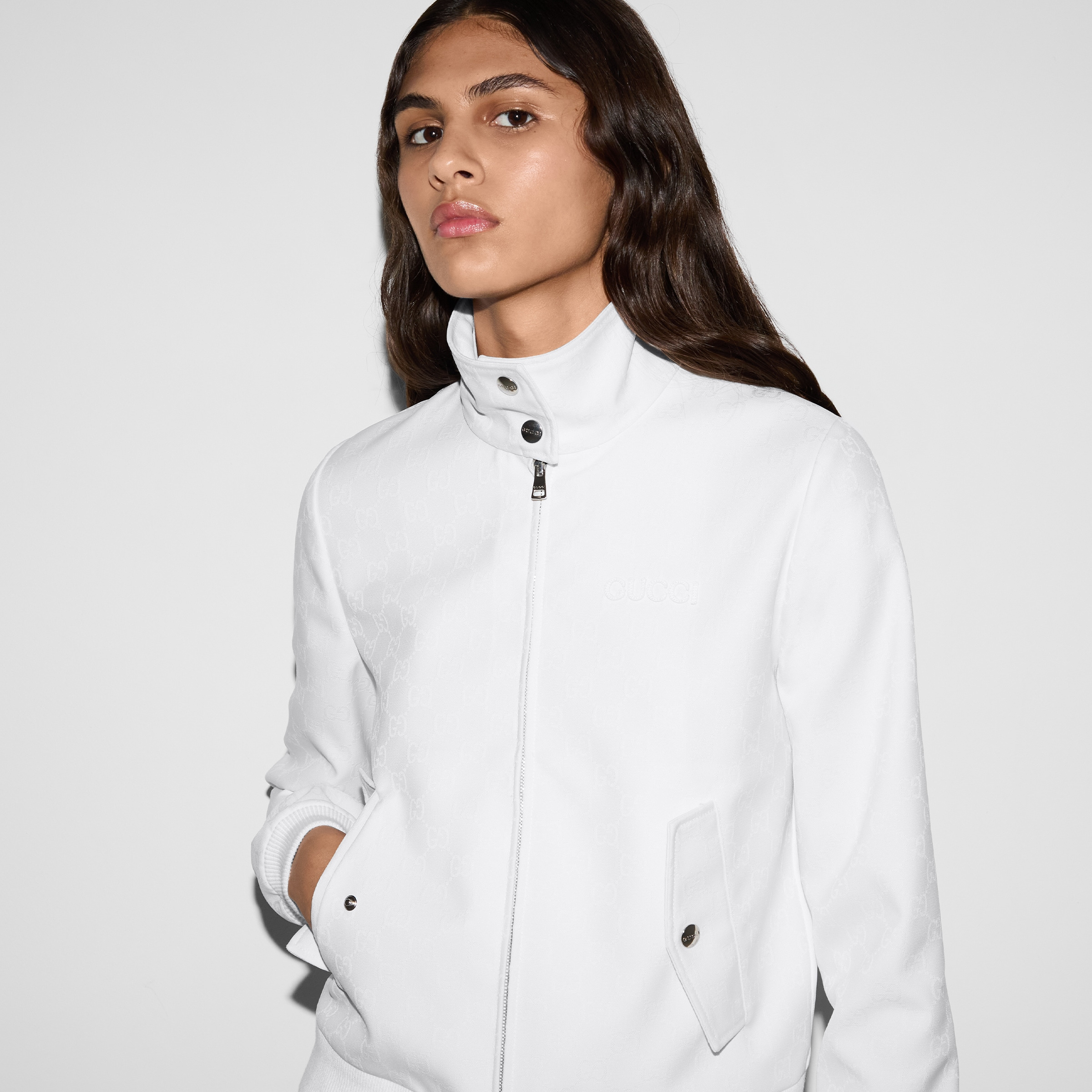 GG jacquard zip jacket - 5
