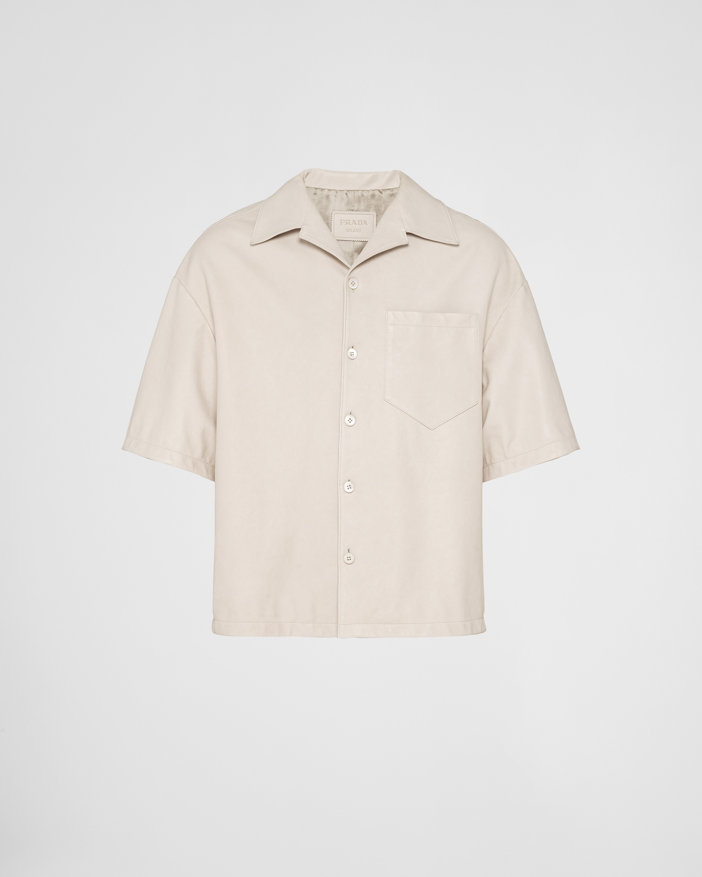 Nappa leather shirt - 1