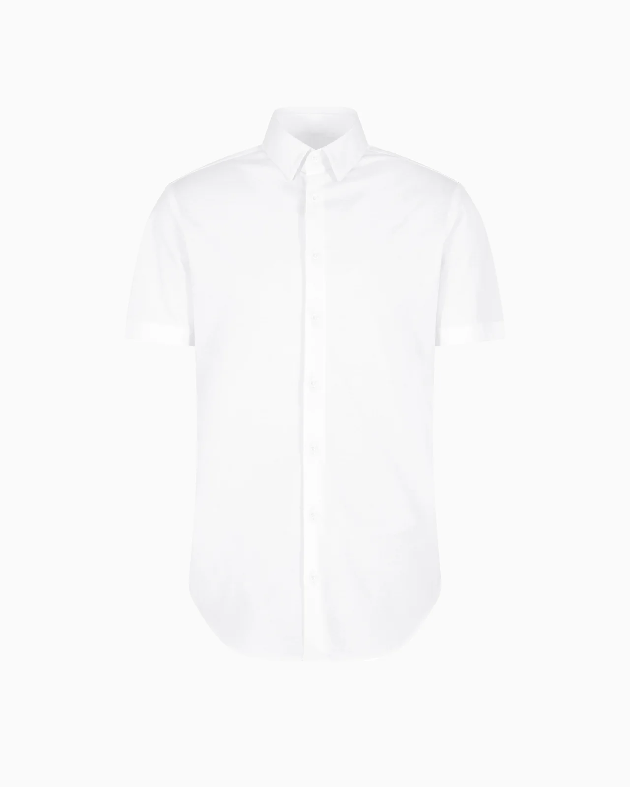 Short-sleeved, cotton-jersey shirt - 1