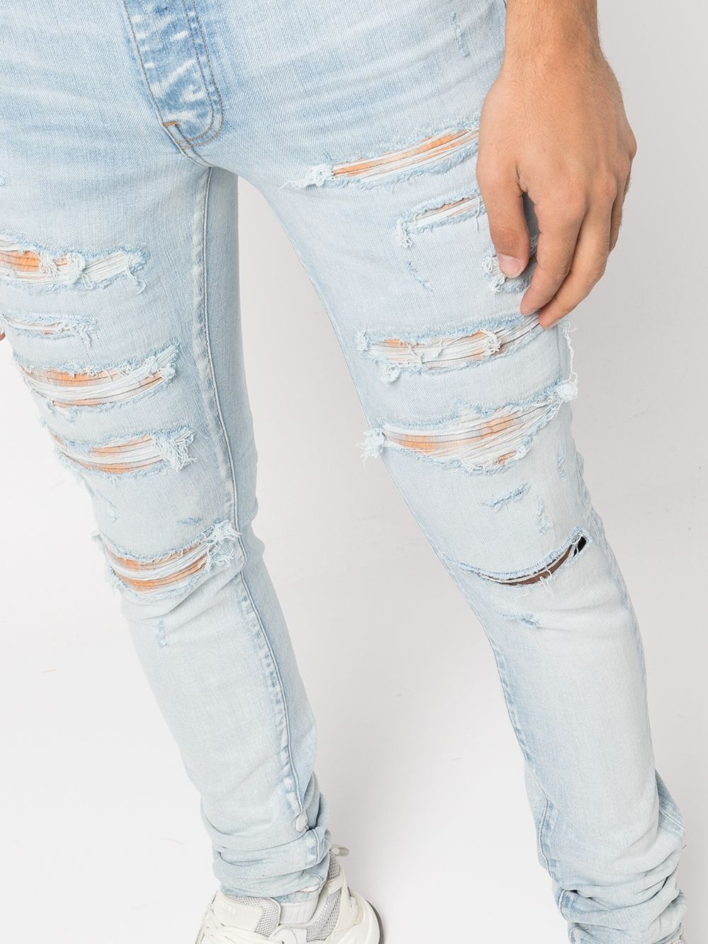 ripped skinny jeans - 5